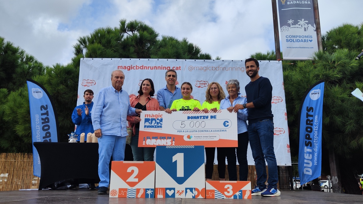 3500 corredores i corredors donen el seu suport a la recerca contra la leucèmia a la Màgic BDN Running 2022