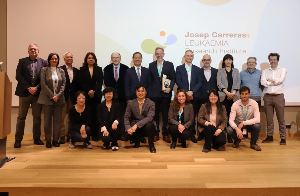 The Josep Carreras Institute and the Chinese Institute of Hematology and Blood Diseases Hospital join forces to advance research in blood cancers